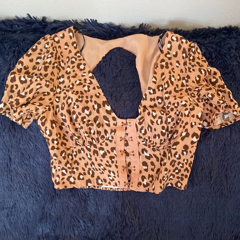 Animal Print Top
